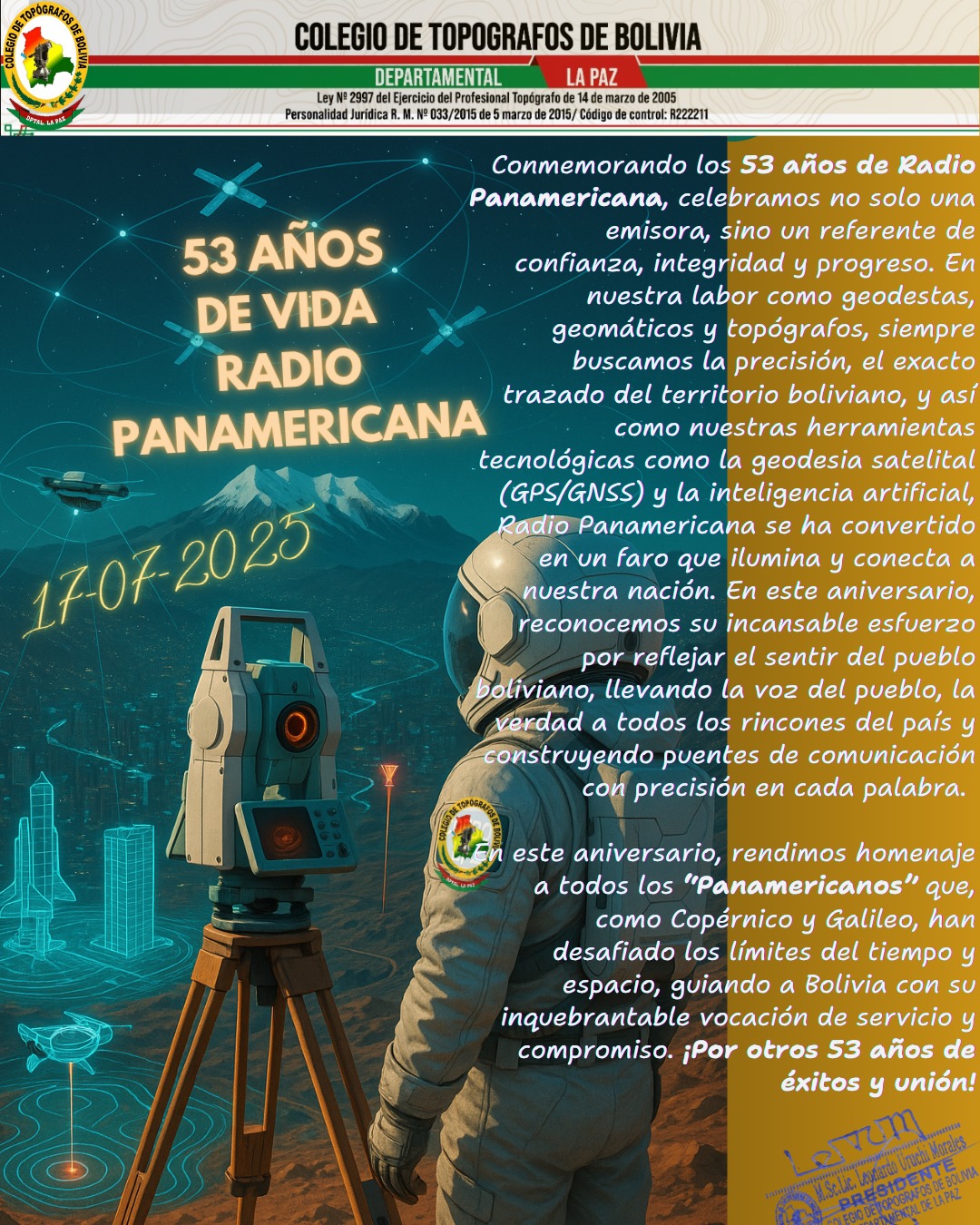 53 años de radio panamericana